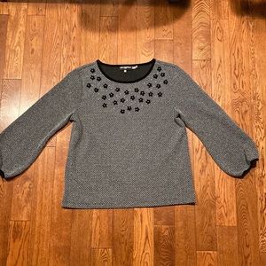 Karl Lagerfeld Black & White Sweater